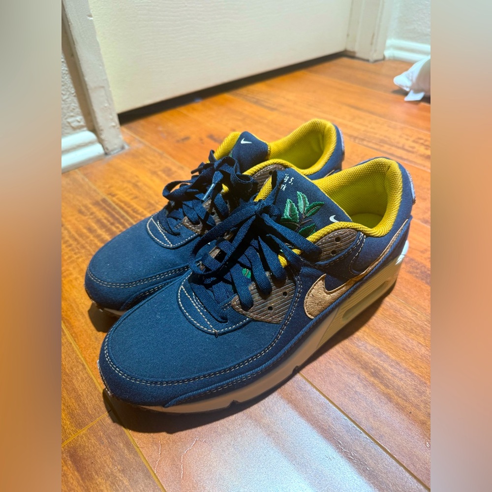 USED NIKE AIR MAX 90 denim navy